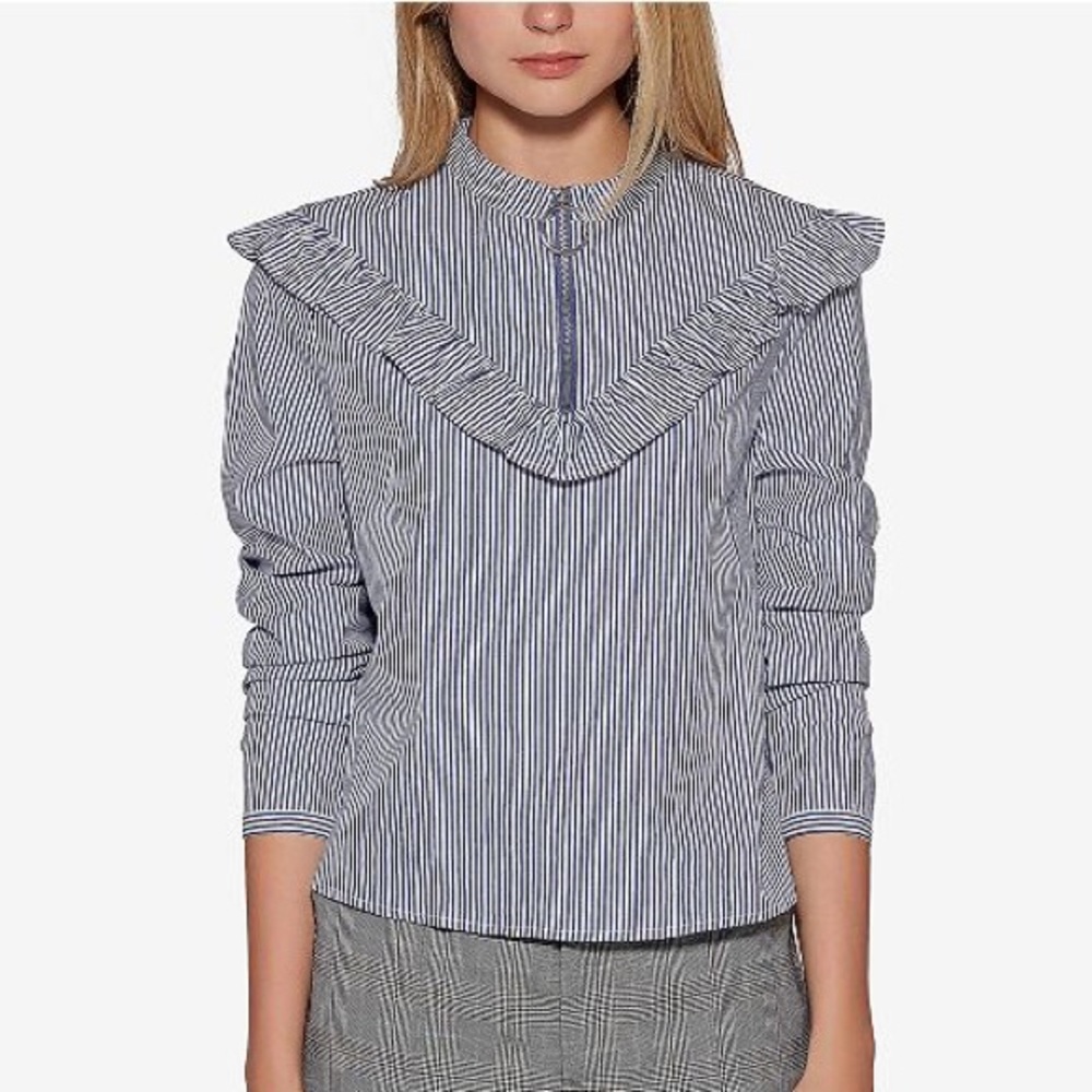 ⭐️Avec Les Filles Striped Long Sleeve
